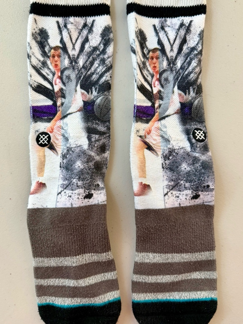 Stance Sacramento Kings Jason Williams White Choxolate Socks